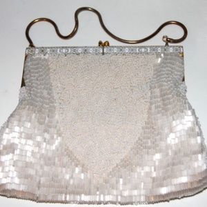 Vintage Mr. John Beaded Handbag Wedding Purse